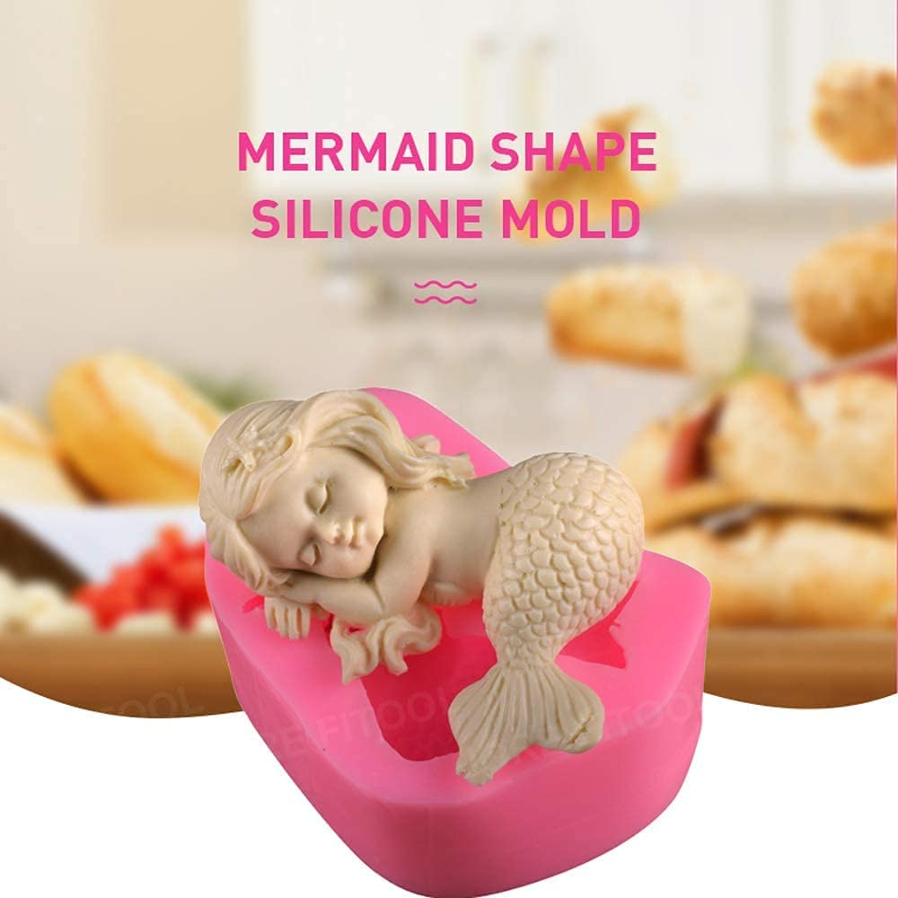 Sleeping Mermaid Mould SSM122