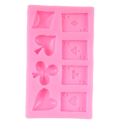 Poker Silicone Molds CFM281