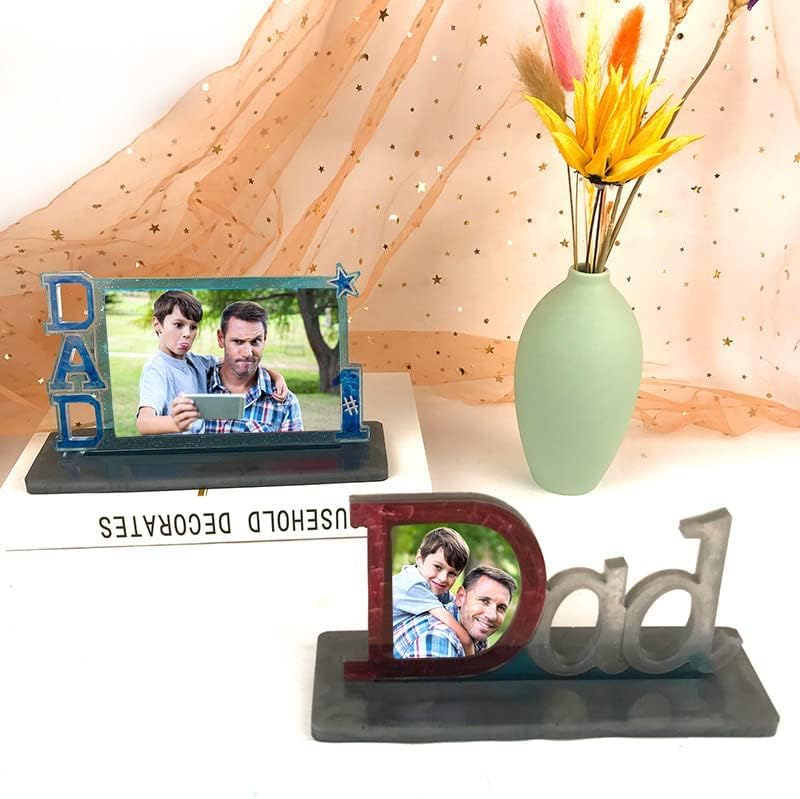 Dad Photo Frame Mold ARM286