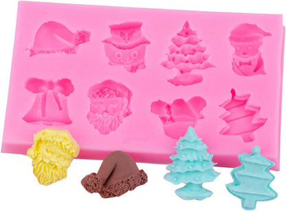 Christmas Utensils Fondant Mold CFM343
