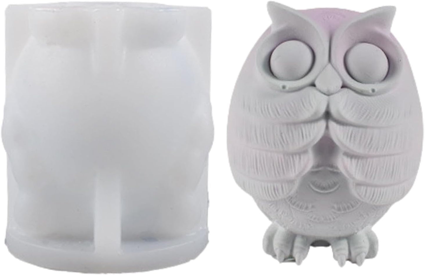 3D Owl Bird II WCM386