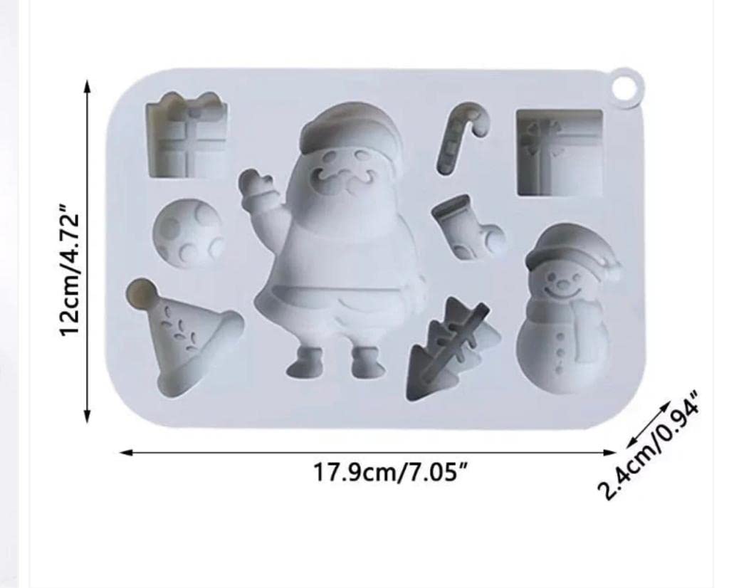Christmas  Snowman Silicone Fondant CFM363