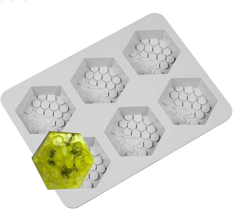 Hexagon Honeybee Mould SSM083