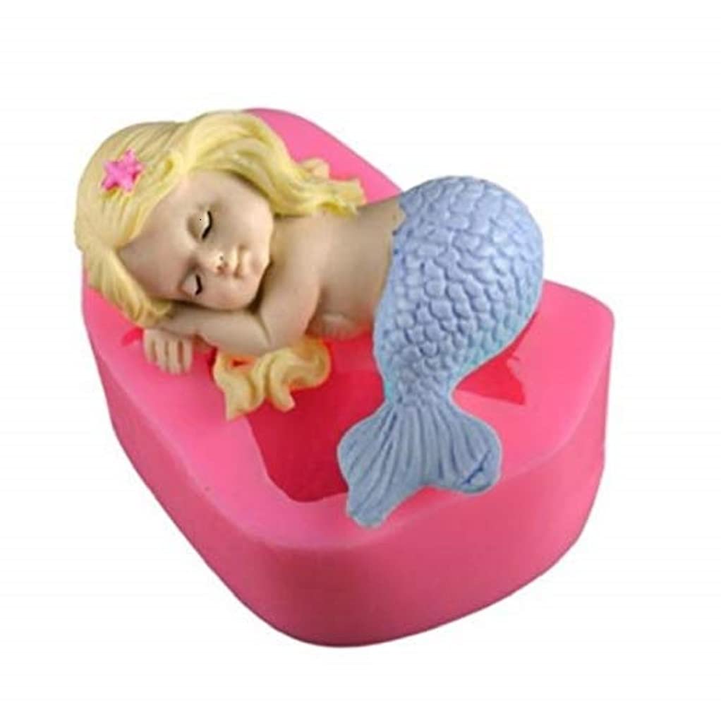 Sleeping Mermaid Mould SSM122