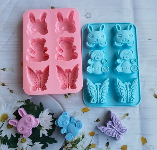 Butterfly Teddy Mould SSM090