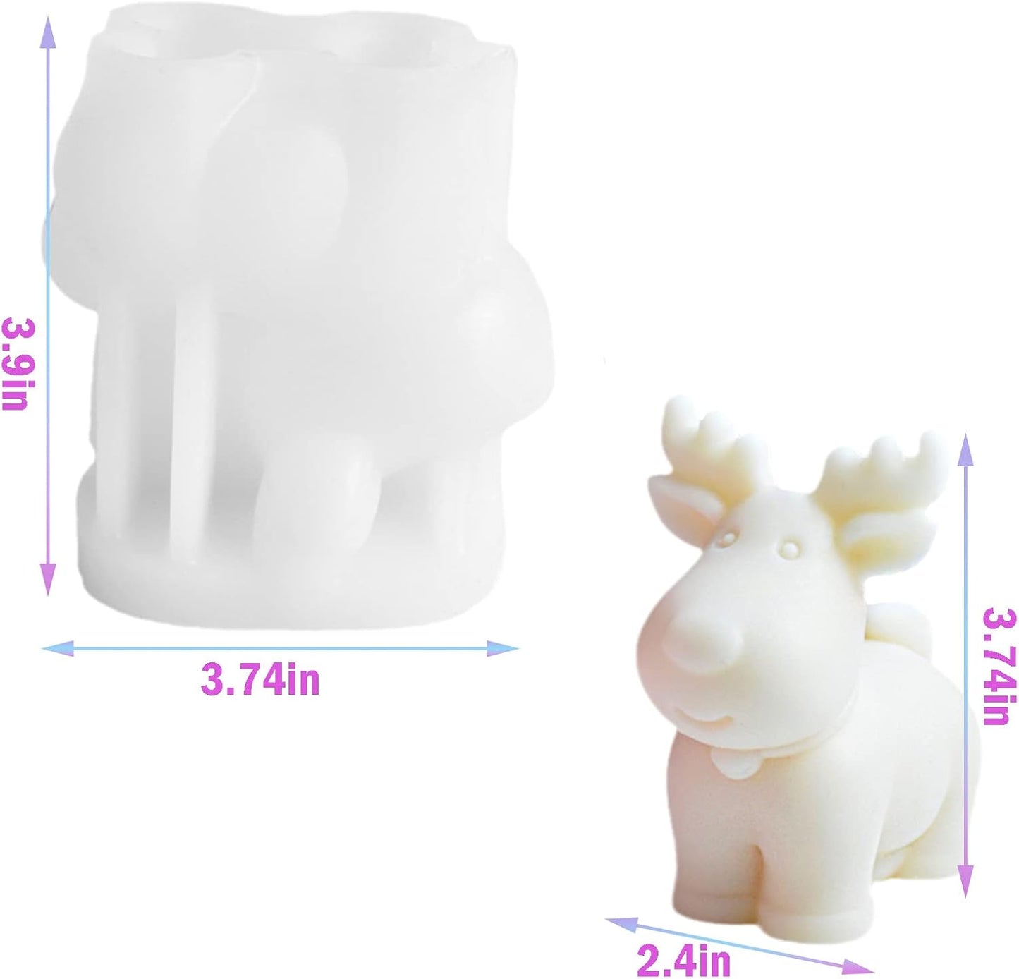 Christmas Cheer Reindeer Mold WCM623