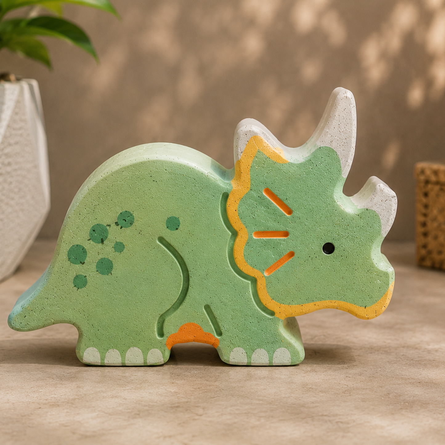 Cute Triceratops Dinosaur Silicone Mold | WCM872 (OWN)