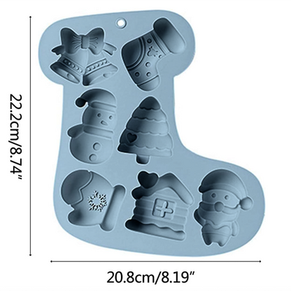 Christmas Theme Silicone Mold | SSM316
