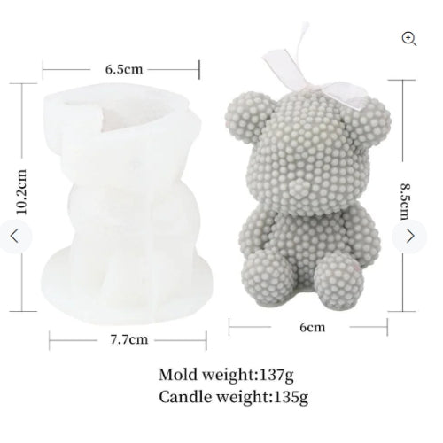 3d Cute Bear Mold WCM581