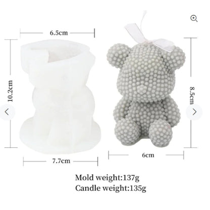 3d Cute Bear Mold WCM581