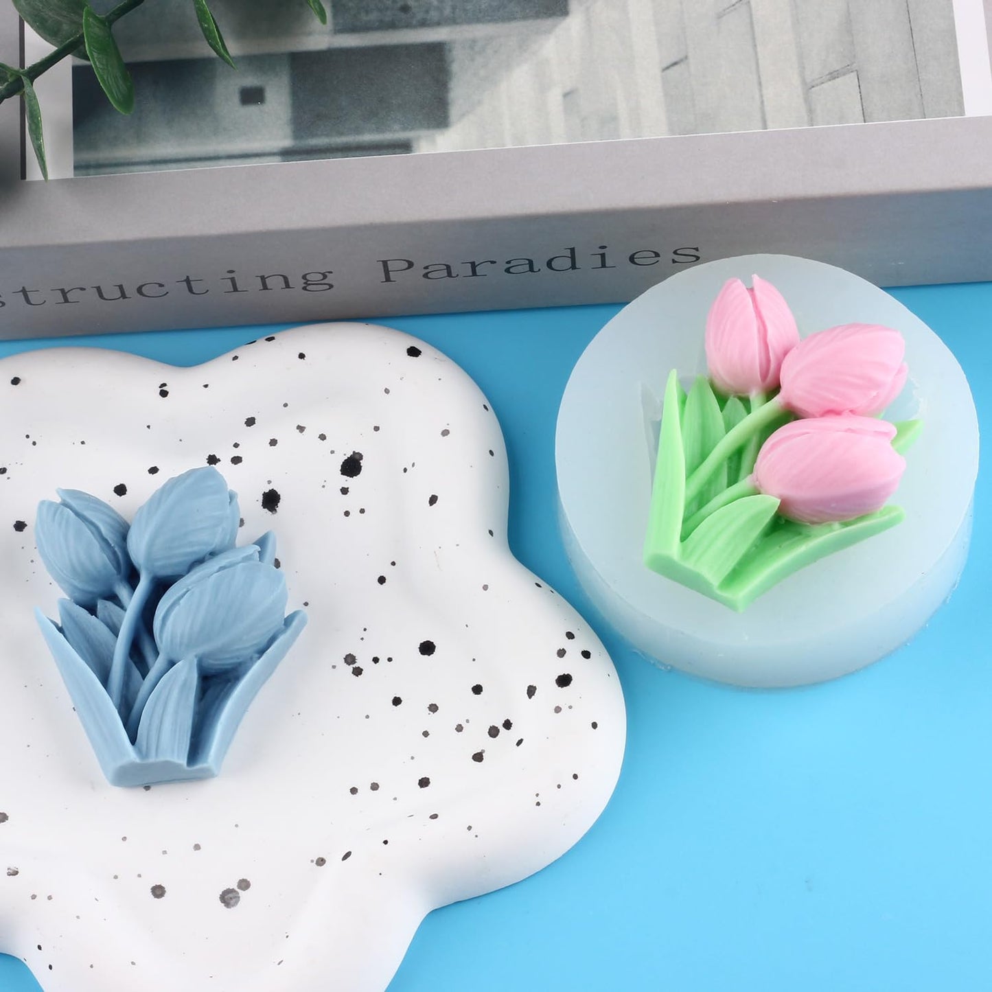 Tulip Fondant Flower CFM355