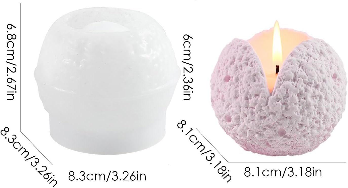 Ball Candle Cup Mold ARM366