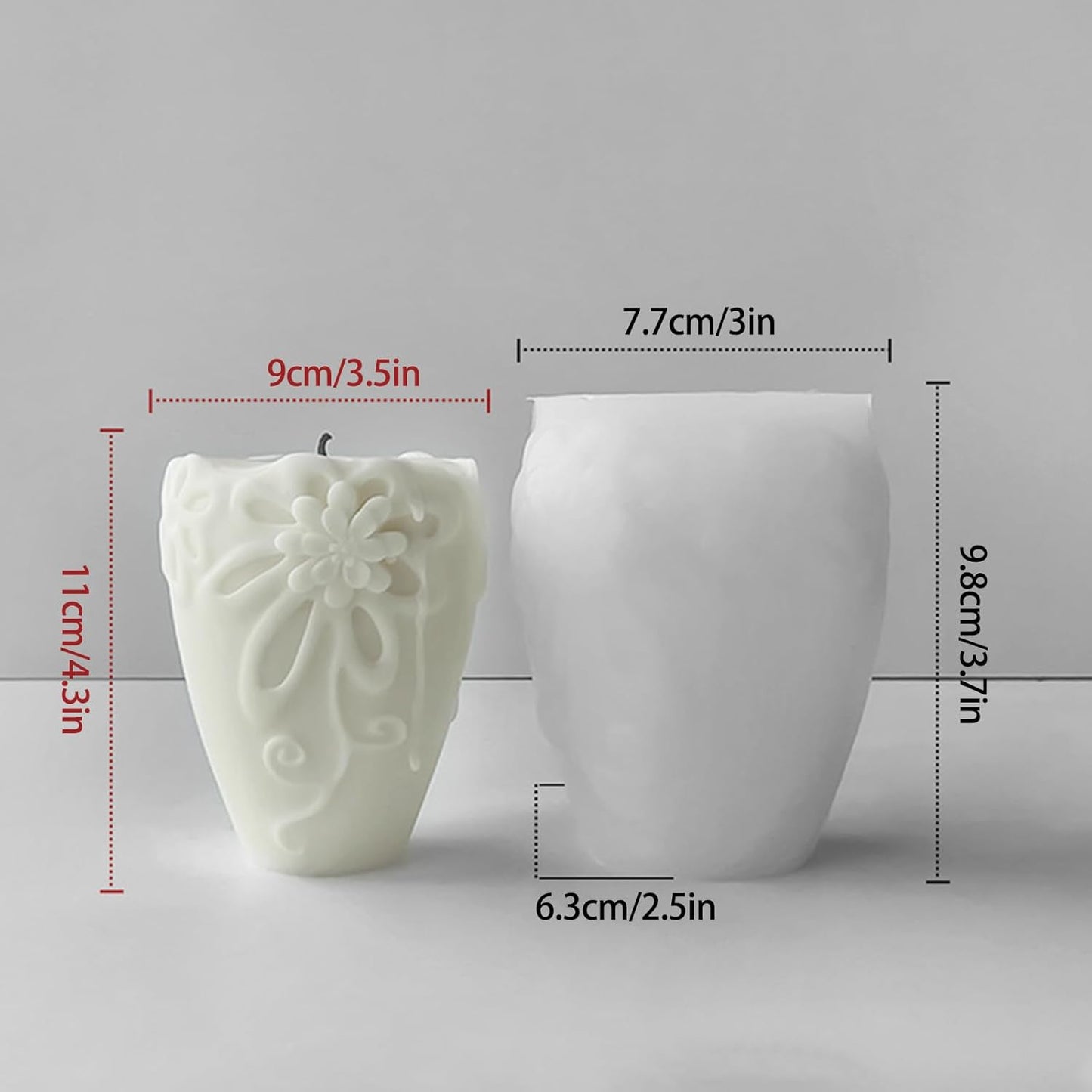 Flower Vase Mold WCM557