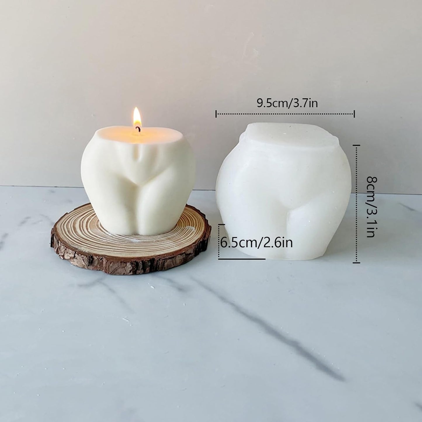 Booty Candle Mold WCM510