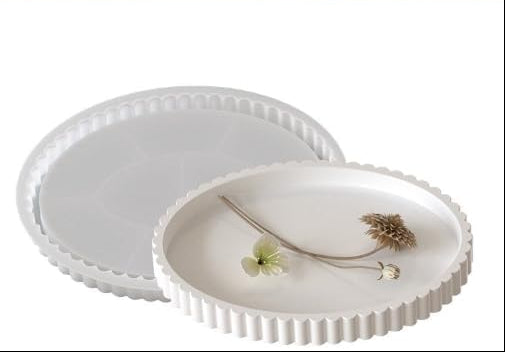 Corrugated Rim Dish Mould ARM468 | ARM469