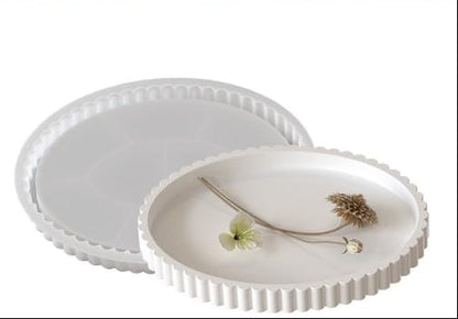 Corrugated Rim Dish Mould ARM468 | ARM469