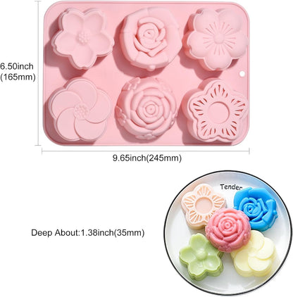 6 Cavity Floral SSM192