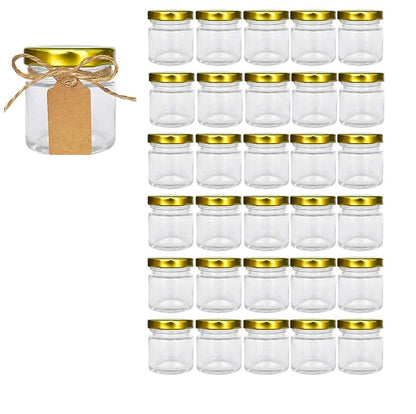 Glass Candle Jars 40ml Glass Jar (G. Cap) 6pcs PM090