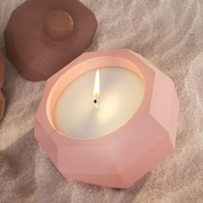 Geometric Heptagon Jar ARM338