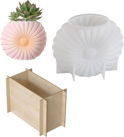 Daisy Flower Concrete Resin Mold ARM462