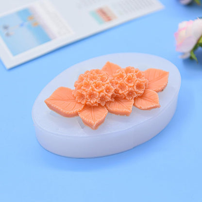 Hydrangea Flower Silicone Mold CFM284