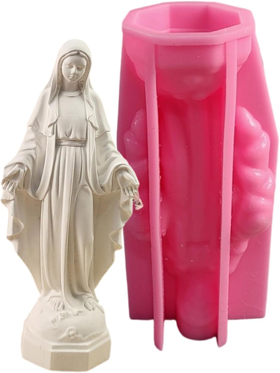 Mother Mary Silicone Mold WCM734