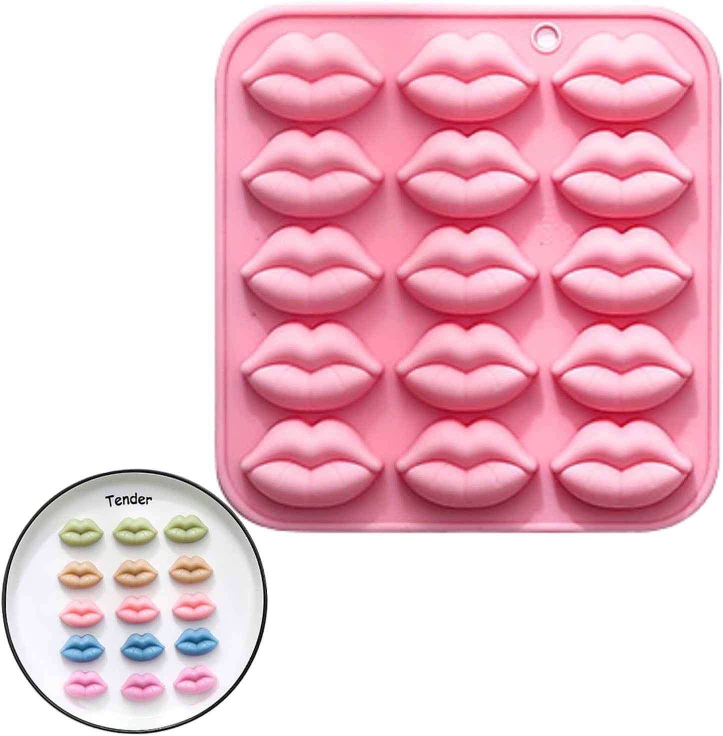 Lips Silicone Chocolate Mould CFM285