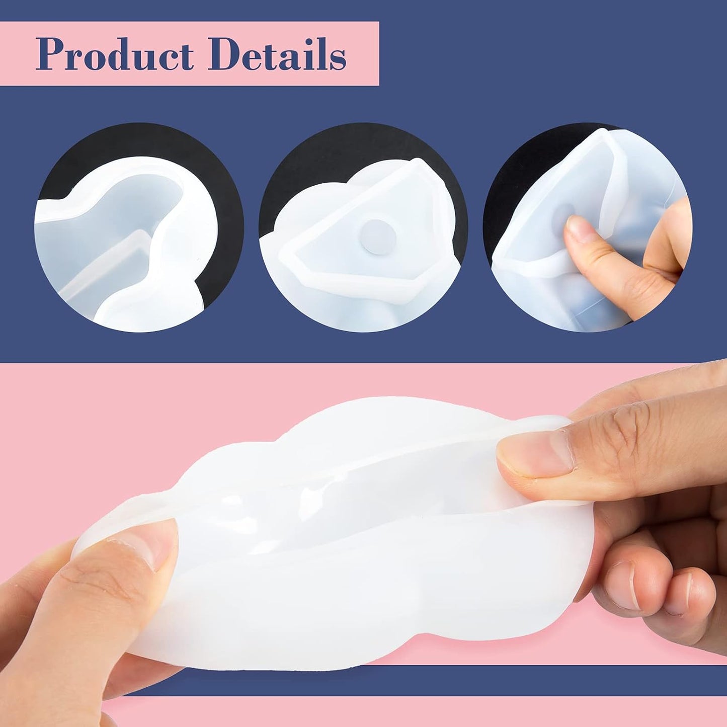 3D Cloud Set of 3 CFM176