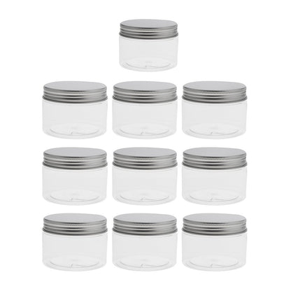 Glass Candle Jars 250 ML Glass Jar (G. cap) 6pcs PM047