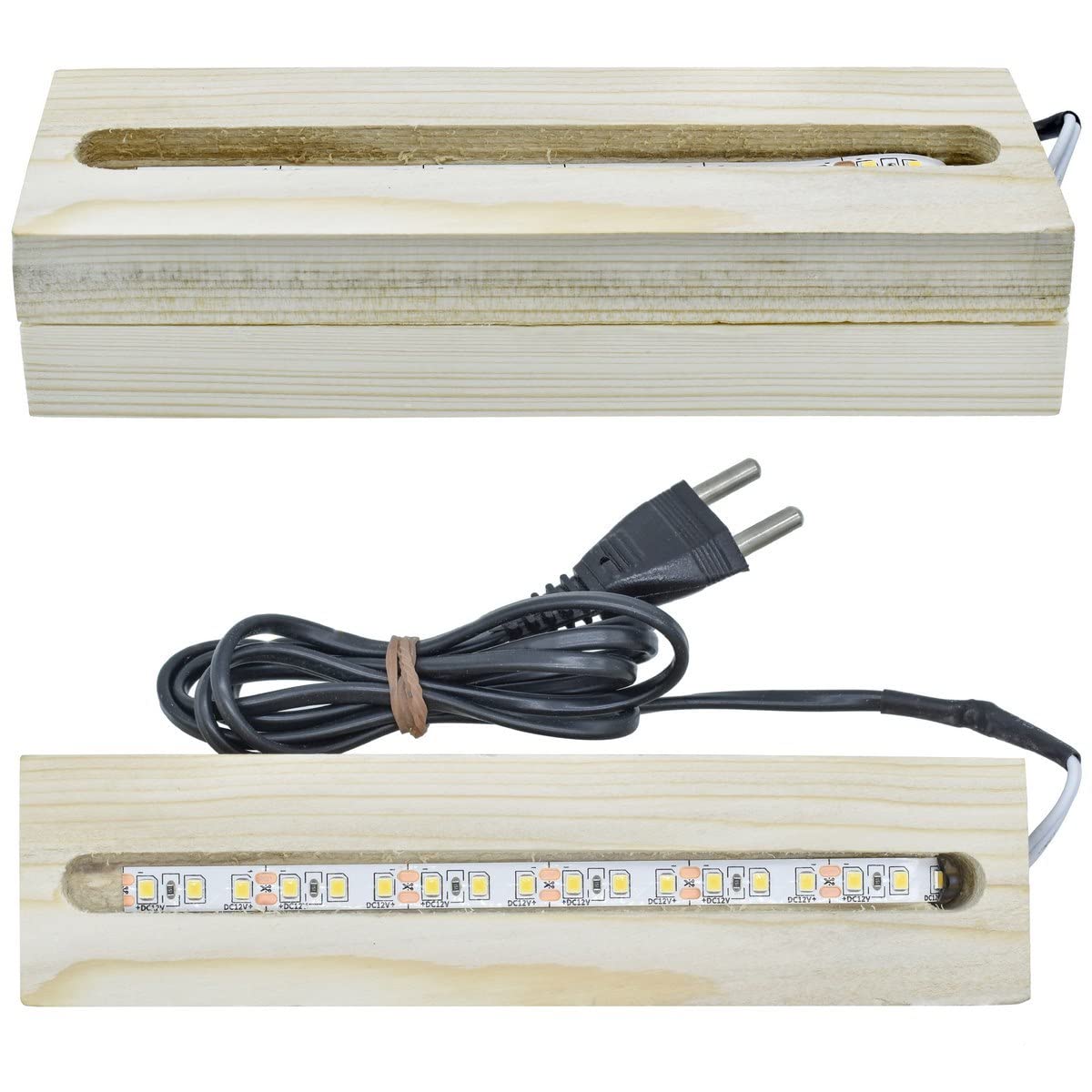 Wooden Stand/Base with LED Light ARL003,ARL002,ARL001