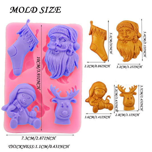 Christmas Decoration Mold CFM347