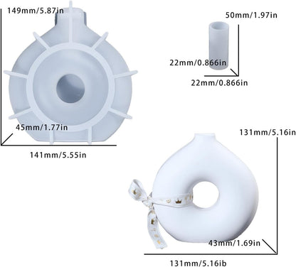 Donut Vase Mould ARM495