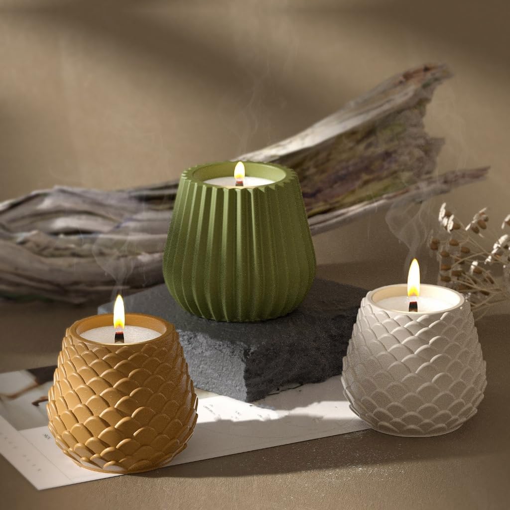 Pleated Vase Jar Mould ARM460