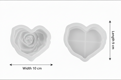 Rose Heart box Mold l ARM505