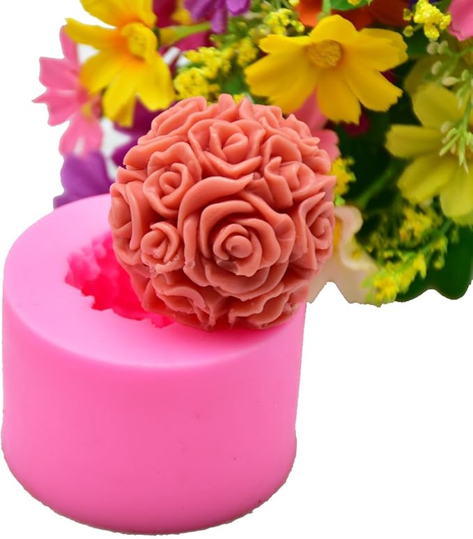 WCM001 Rose Ball Mold - MATIN IMPEX