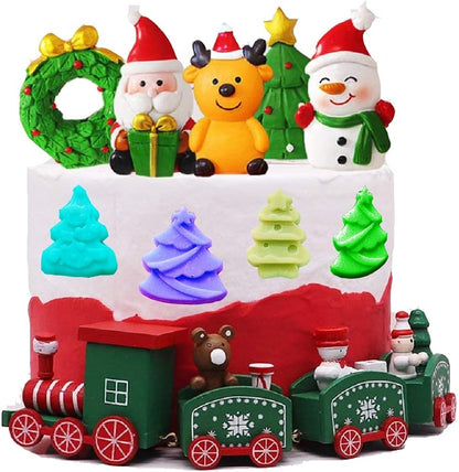 Christmas Tree 6 Cavity Mold CFM356