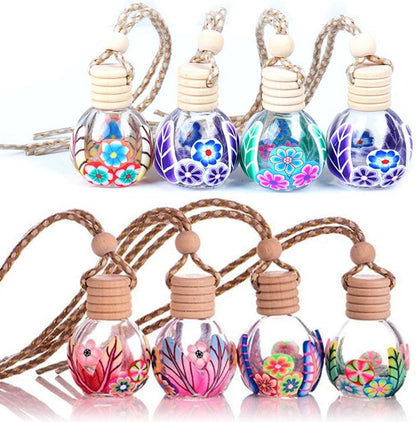 Hanging Diffuser Bottle (Vintage flower style) 10 pcs HDF006