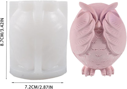 3D Owl Bird I WCM385