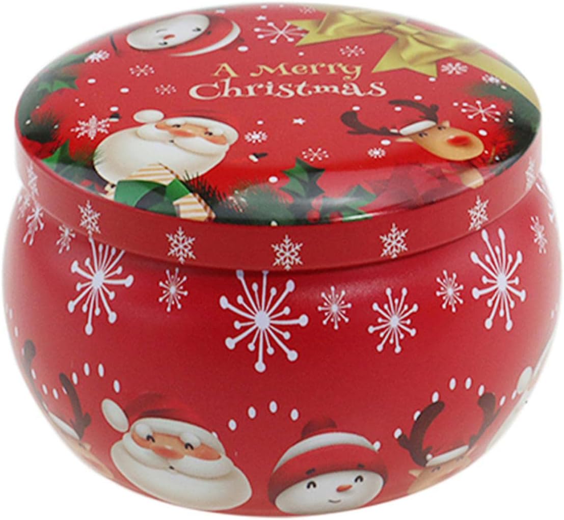 Tin Box Christmas Pack Of 12 (4 Pieces of each color)  PM307