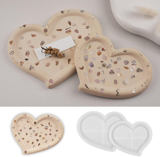 Heart Tray Molds ARM394- ARM395