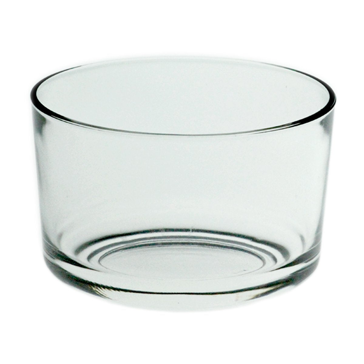 400ml Transparent Short Glass Jar 6pcs PM352