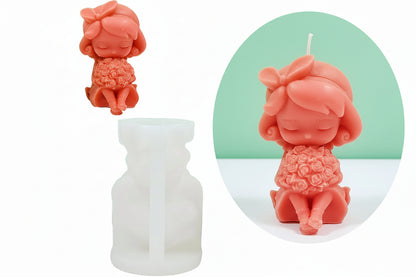 Blossom Girl Candle Mould