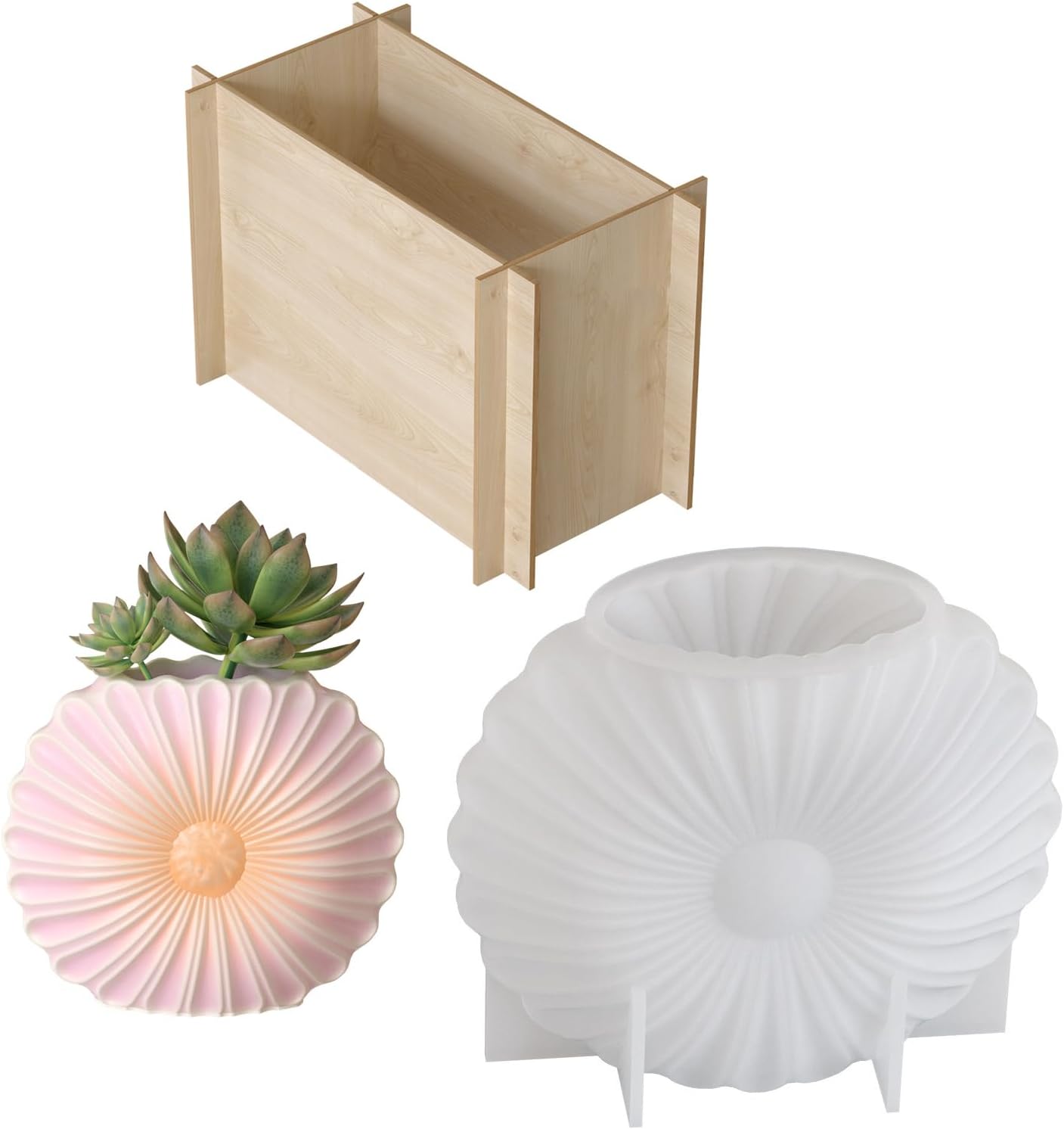 Daisy Flower Concrete Resin Mold ARM462