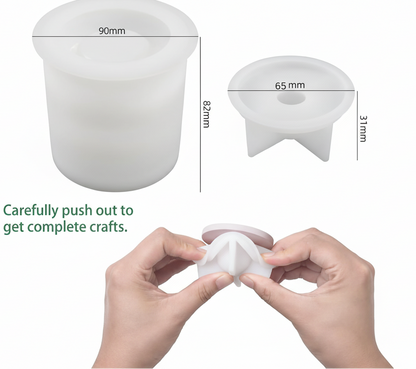 3 Strip Storage Jar ARM314