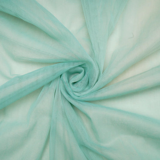 Aqua Green Mesh Net Fabric 10 Meter PM298