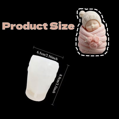WCM905 Baby Shawl Candle mold