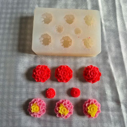 Marigold Flower Mould CFM317