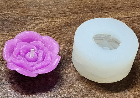 Floating Purple Rose Mold WCM547