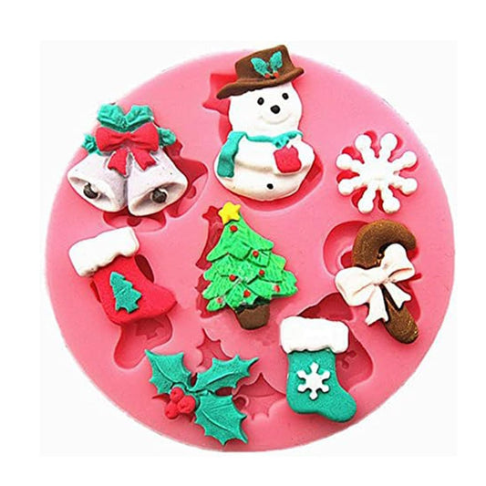 Christmas Elements Fondant Mold CFM369