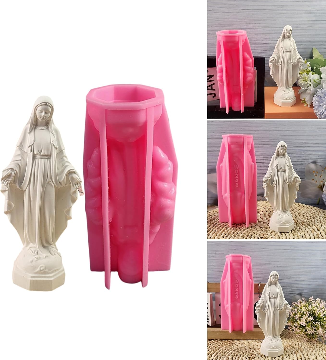 Mother Mary Silicone Mold WCM734